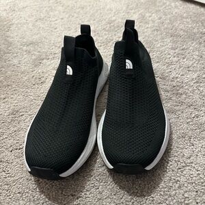 Black Slip-On Sneakers